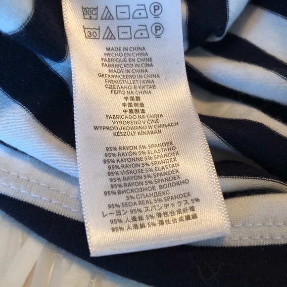 Michael Kors cold shoulder stripe top - Picture 8 of 8